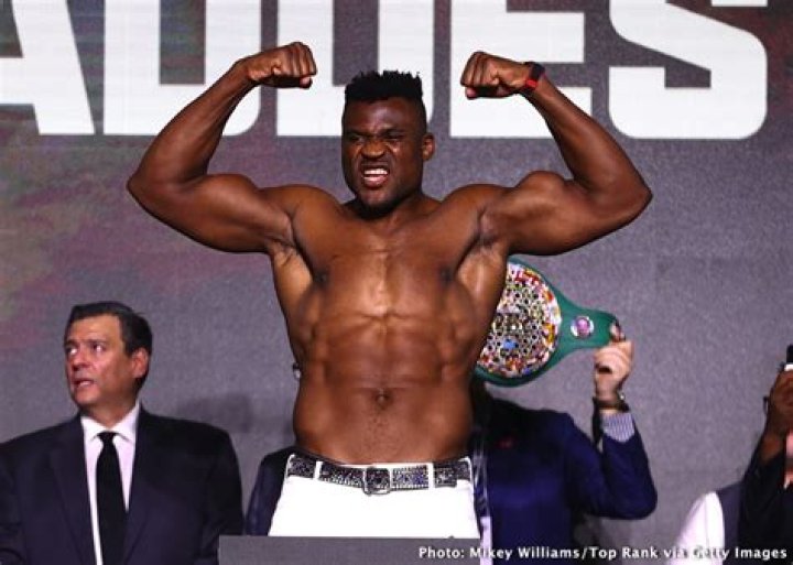Unveiling The Weight Of A Champion: Francis Ngannou's Weight In KG